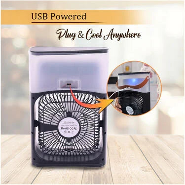 Mini Air cooler fan with USB Rechargable