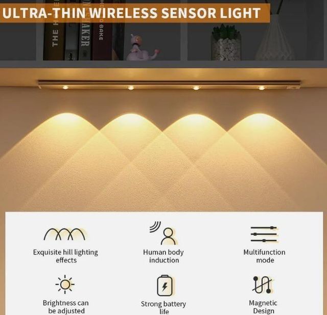 LED PIR Motion Sensor Cabinet